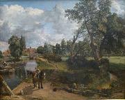 John Constable, Flatford Mill or Scene on a Navigable River